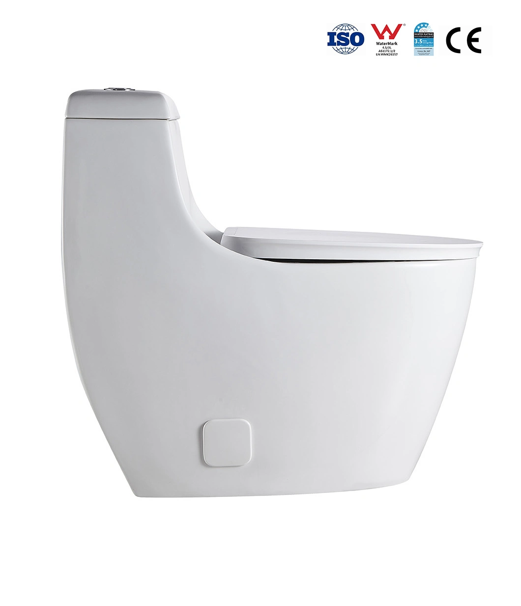 China Factory White Wc Toilet Floor Mounted One Piece Toilet Bowl Bathroom Toilet Ceramic Sanitary Ware