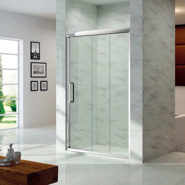 Tempered Glass Sliding Door Fashion Simple Shower Enclosure