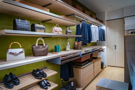 현대적인 심플한 벽걸이형 단단한 목재 욕실 캐비닛