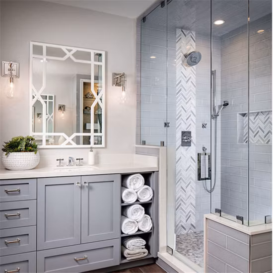 신형 공장 판매 8mm 유리 방은 상한 8mm 샤워실을 주문을 받아서 만들었습니다 고품질 주문 다채로운 Ada 샤워실